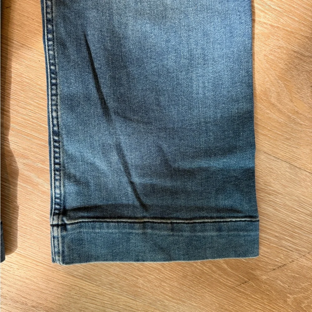 THE COLETTE DENIM CROPPED WIDE-LEG JEANS BY MAEVE Anthropologie NWT Size 30 - Picture 6 of 12